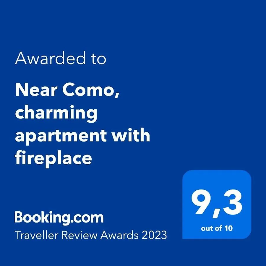 Near Como, Charming Apartment With Fireplace Grandate